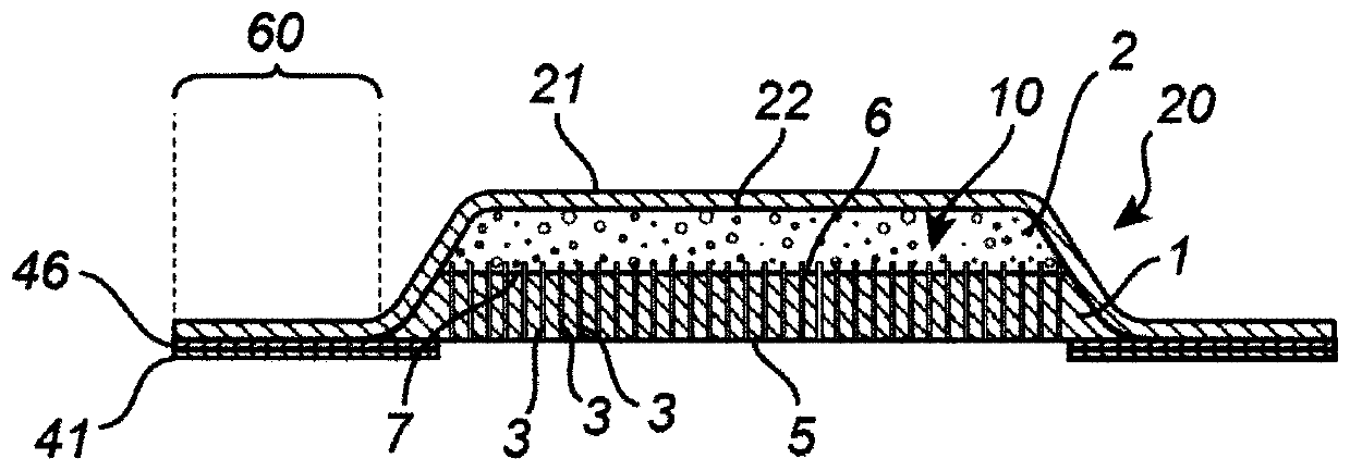 Composite material for fluid flow management