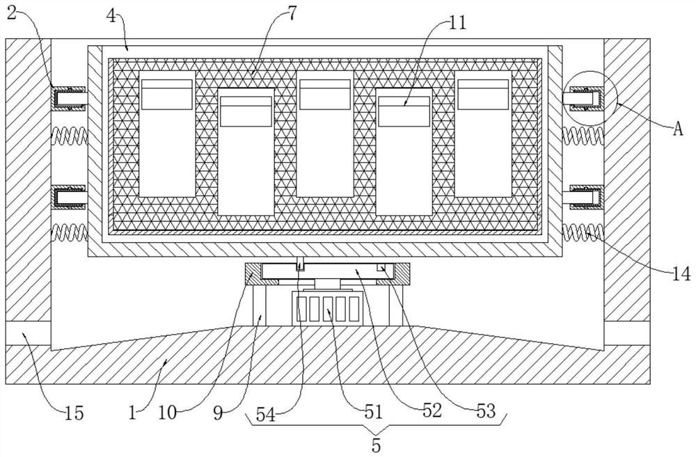 Aquatic living body sample storage device in laboratory