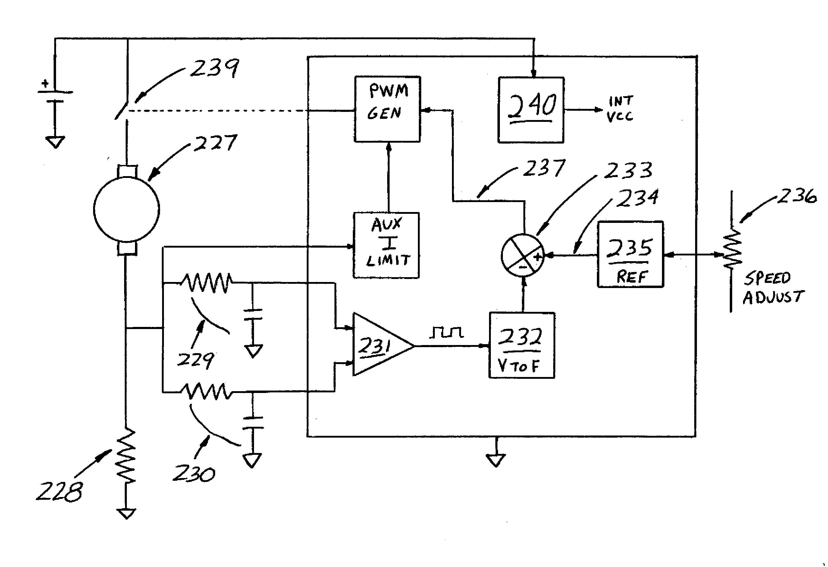 Method of Sensing Speed of Electric Motors and Generators