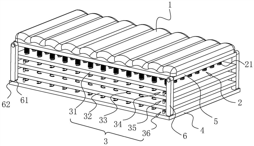 Mattress with adjustable hardness