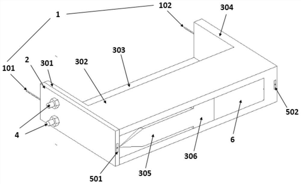 High-temperature sensor based on FBG and working and manufacturing method of high-temperature sensor