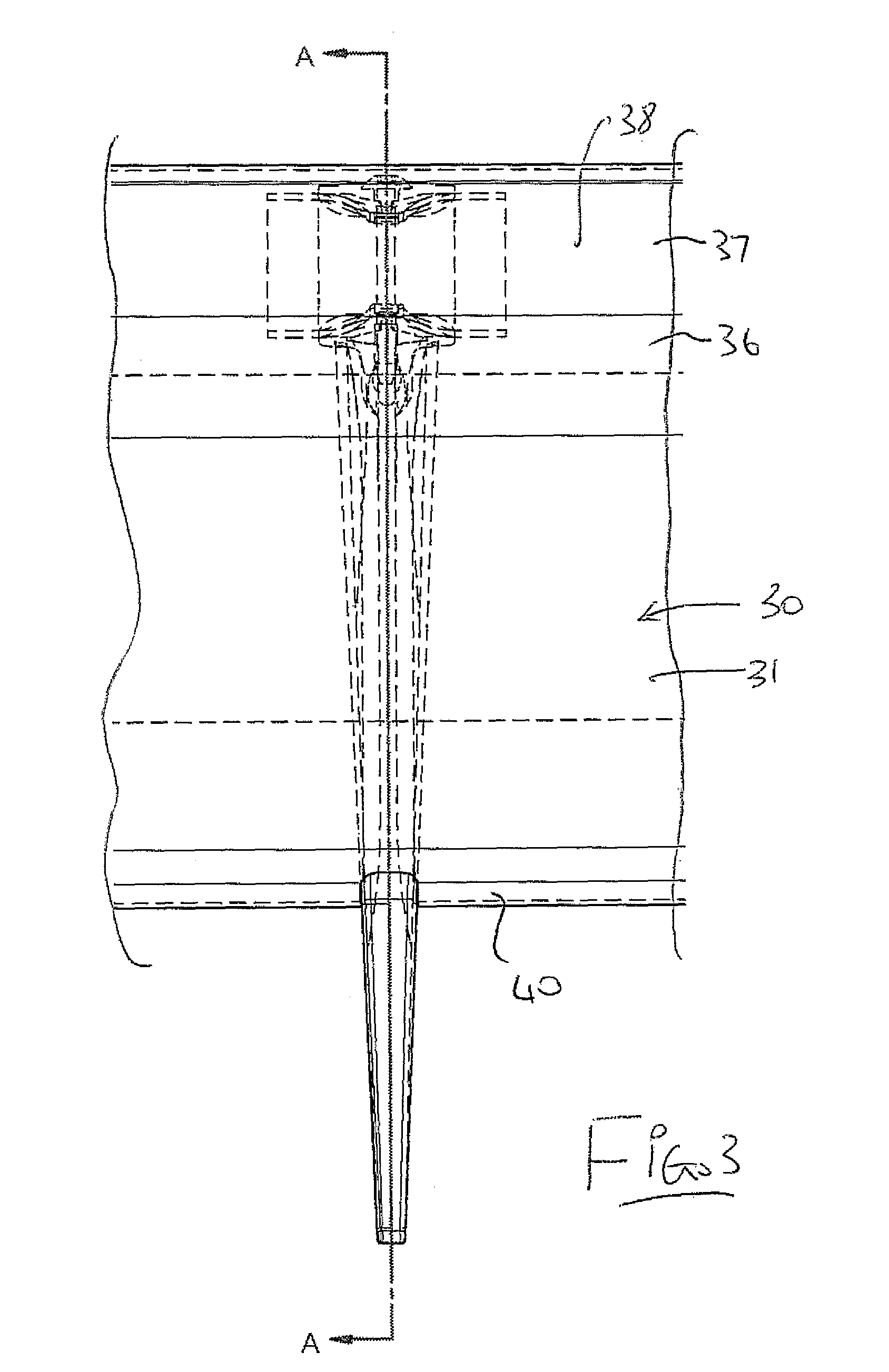 Extruded bat for the reel of a crop harvesting header