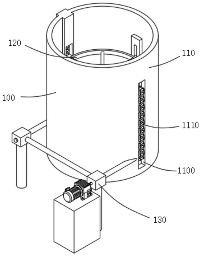 Recovery equipment for magnetic waste gas treatment