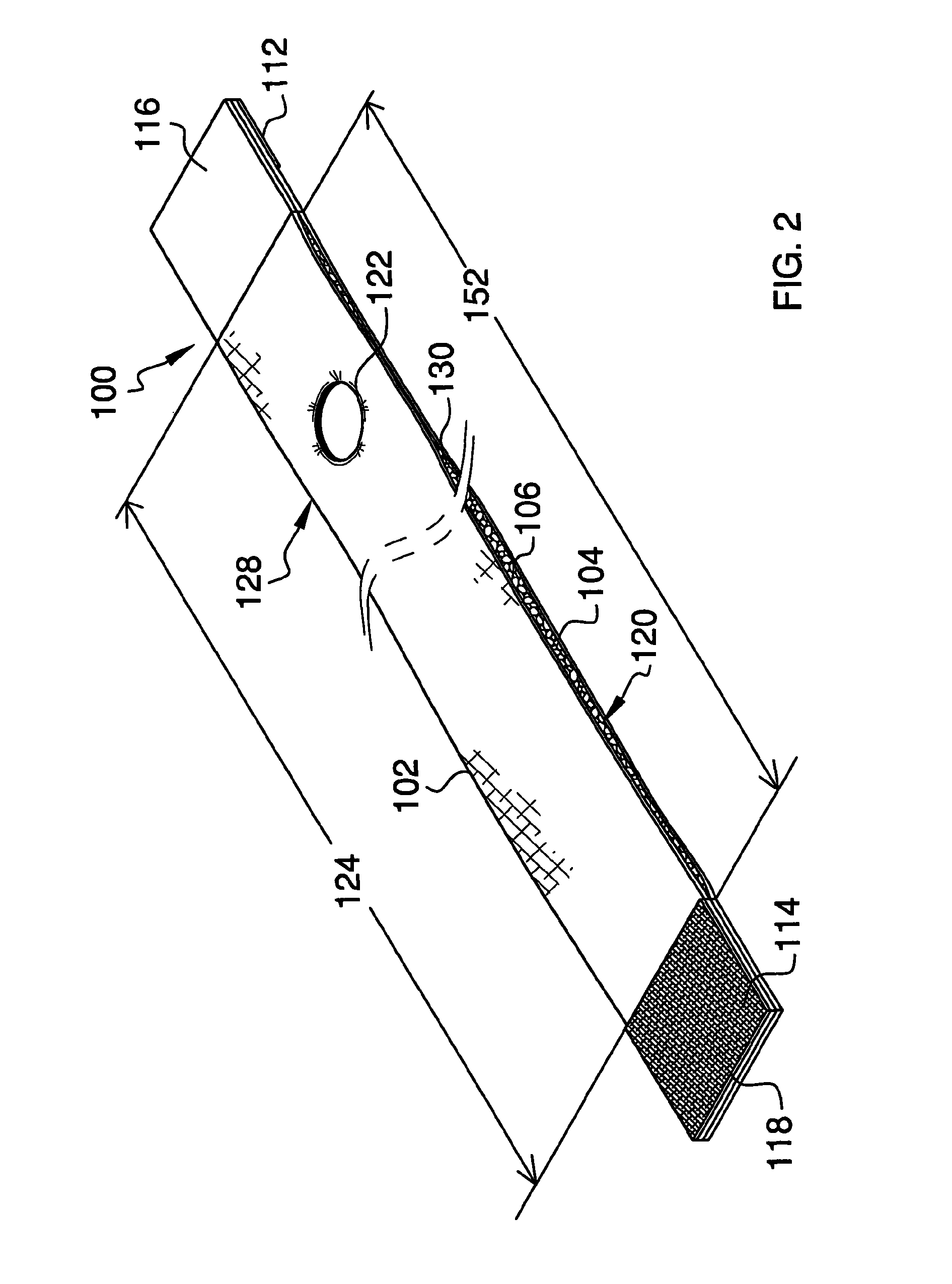 Colostomy bag belt