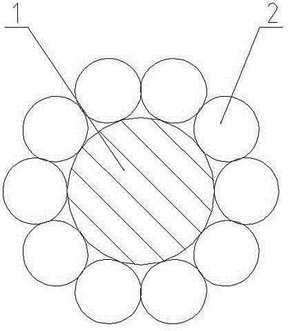 Twisted welding wire structure and manufacturing method thereof