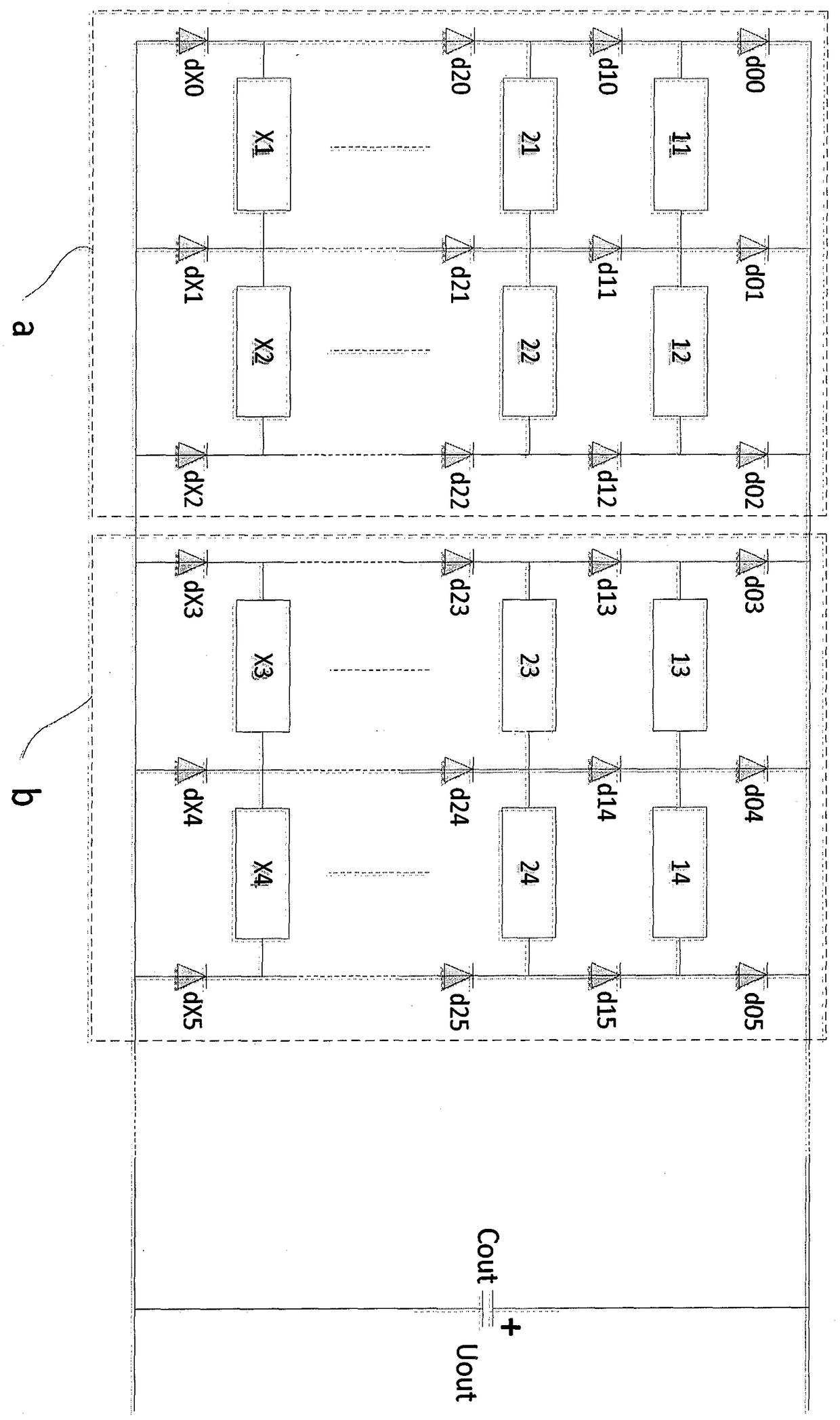 High-voltage DC set conversion system of switch reluctance power generator