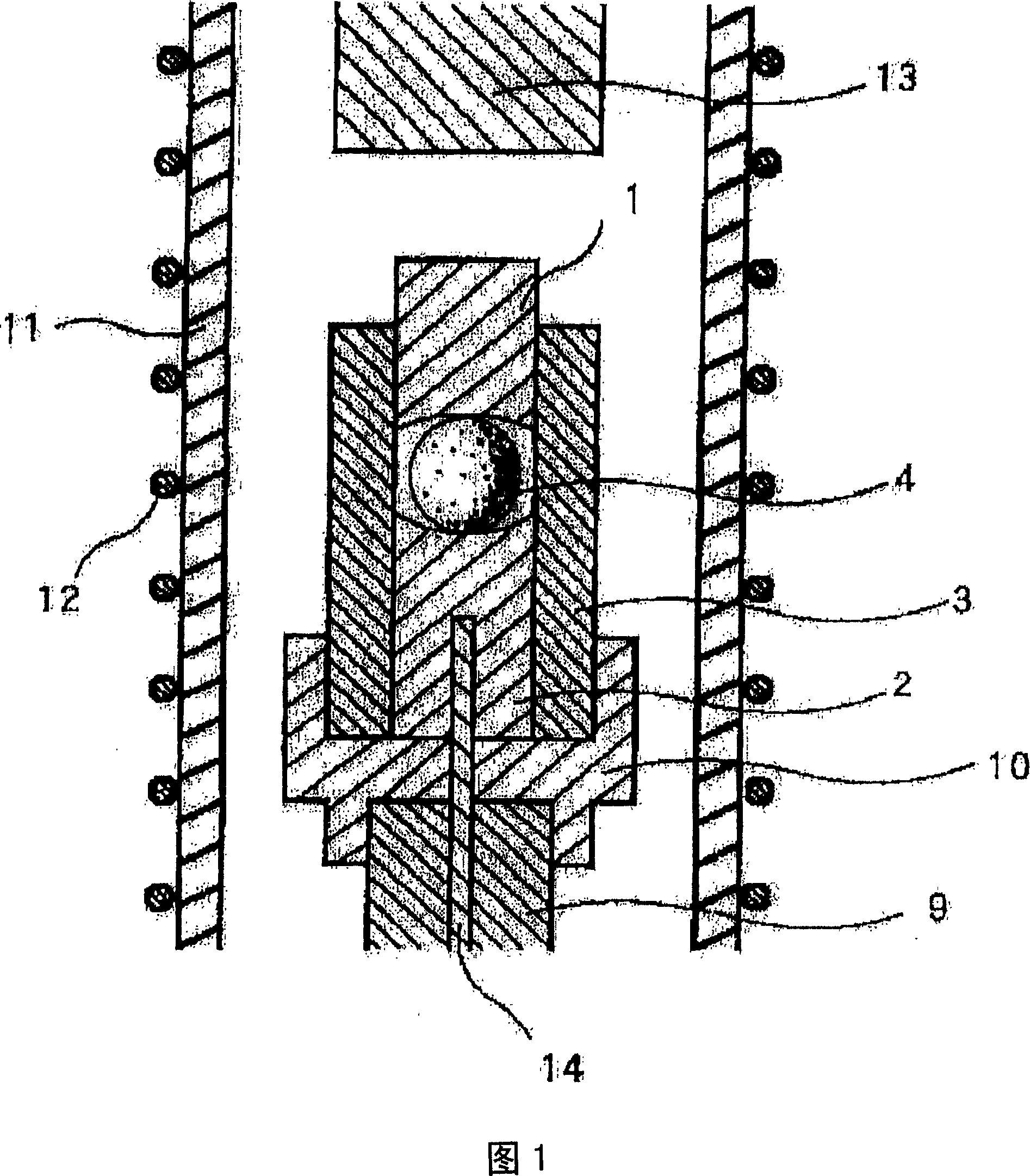 Lens, near-infrared ray absorption glass lot and manufacturing method therefore