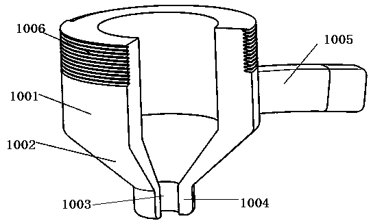 High-speed nail shooting connecting device and connecting method