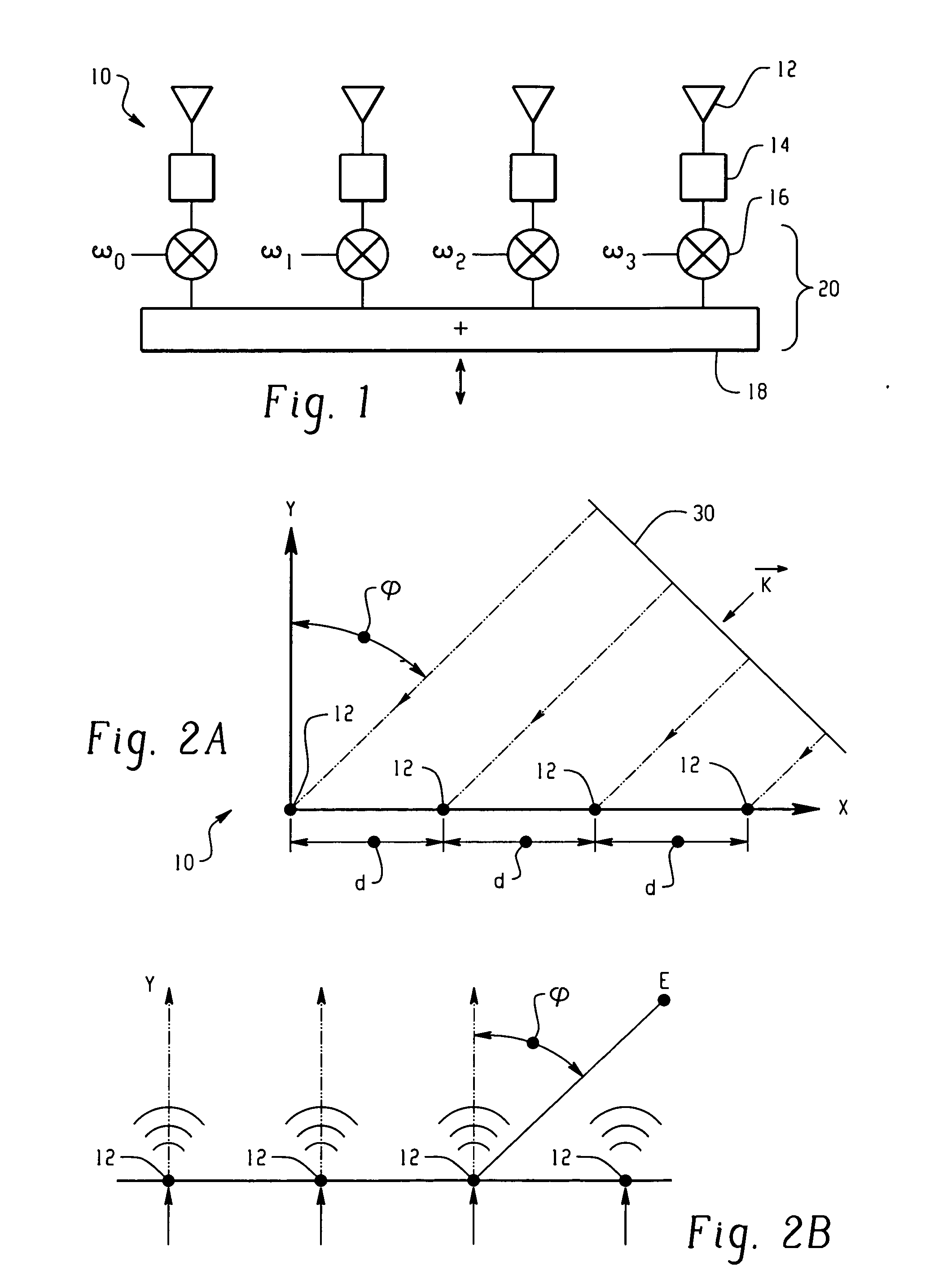 Array beamforming with wide nulls