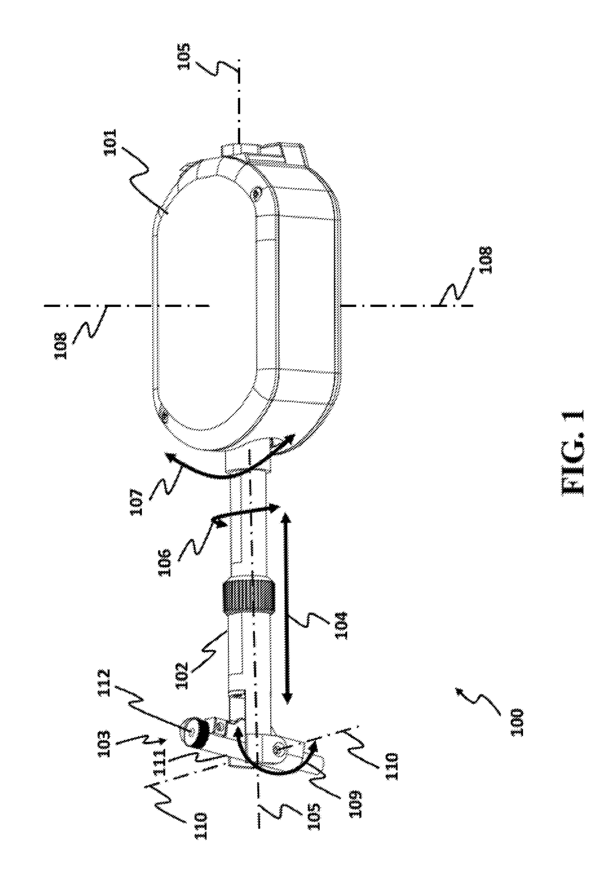 Robotic guide for brain biopsy