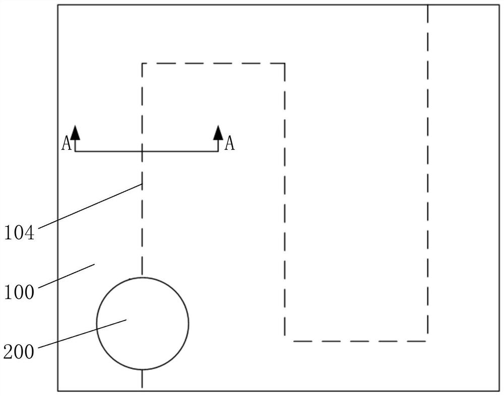 Copper-aluminum different-material cooling plate friction stir tunnel forming method and cooling plate