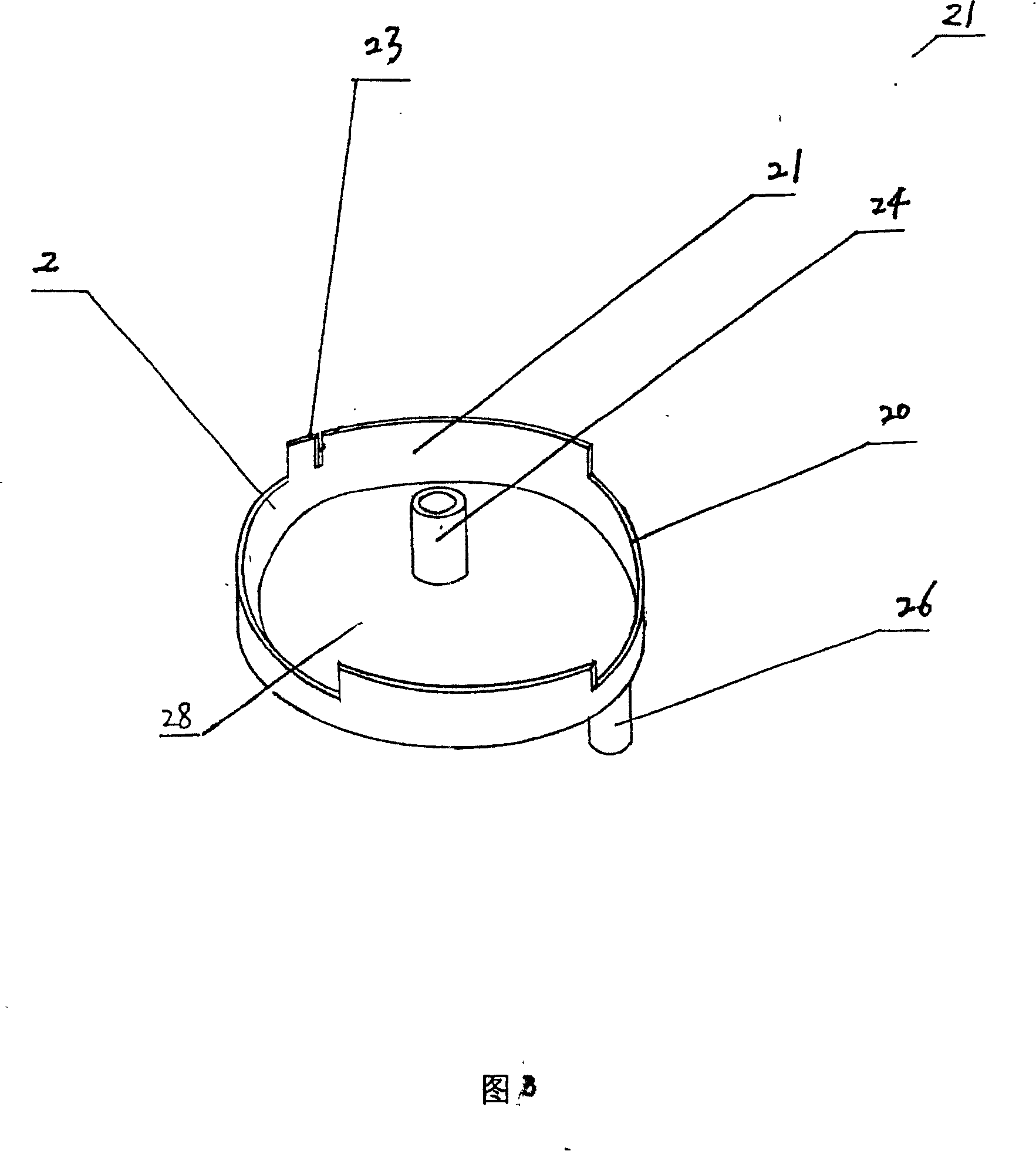 Air quantity-adjustable refrigerator ventiduct