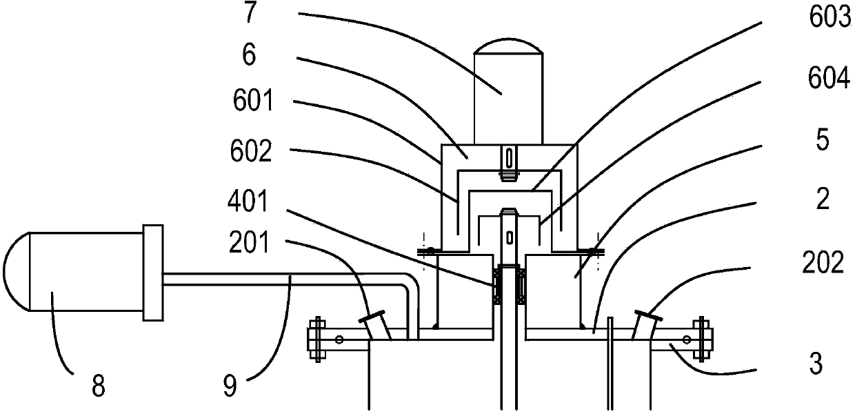 Rapid vacuum dispersion reaction kettle