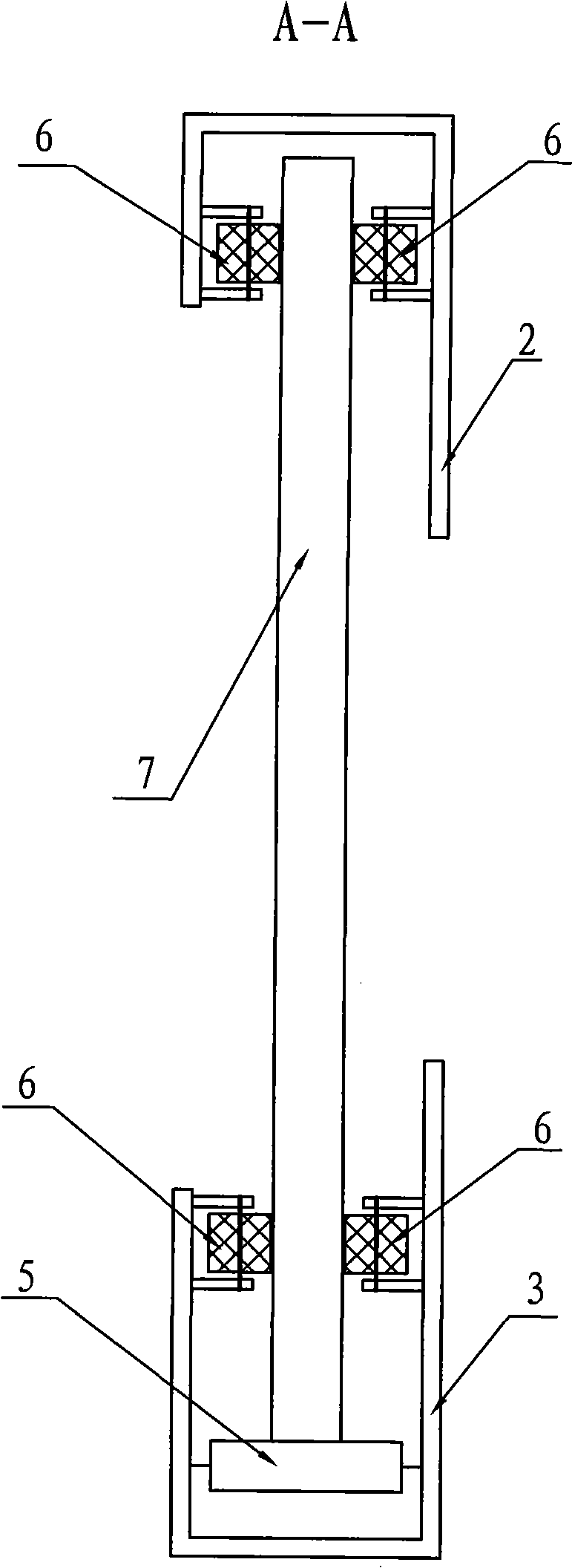 Special device for thermal infrared imager test of laminate