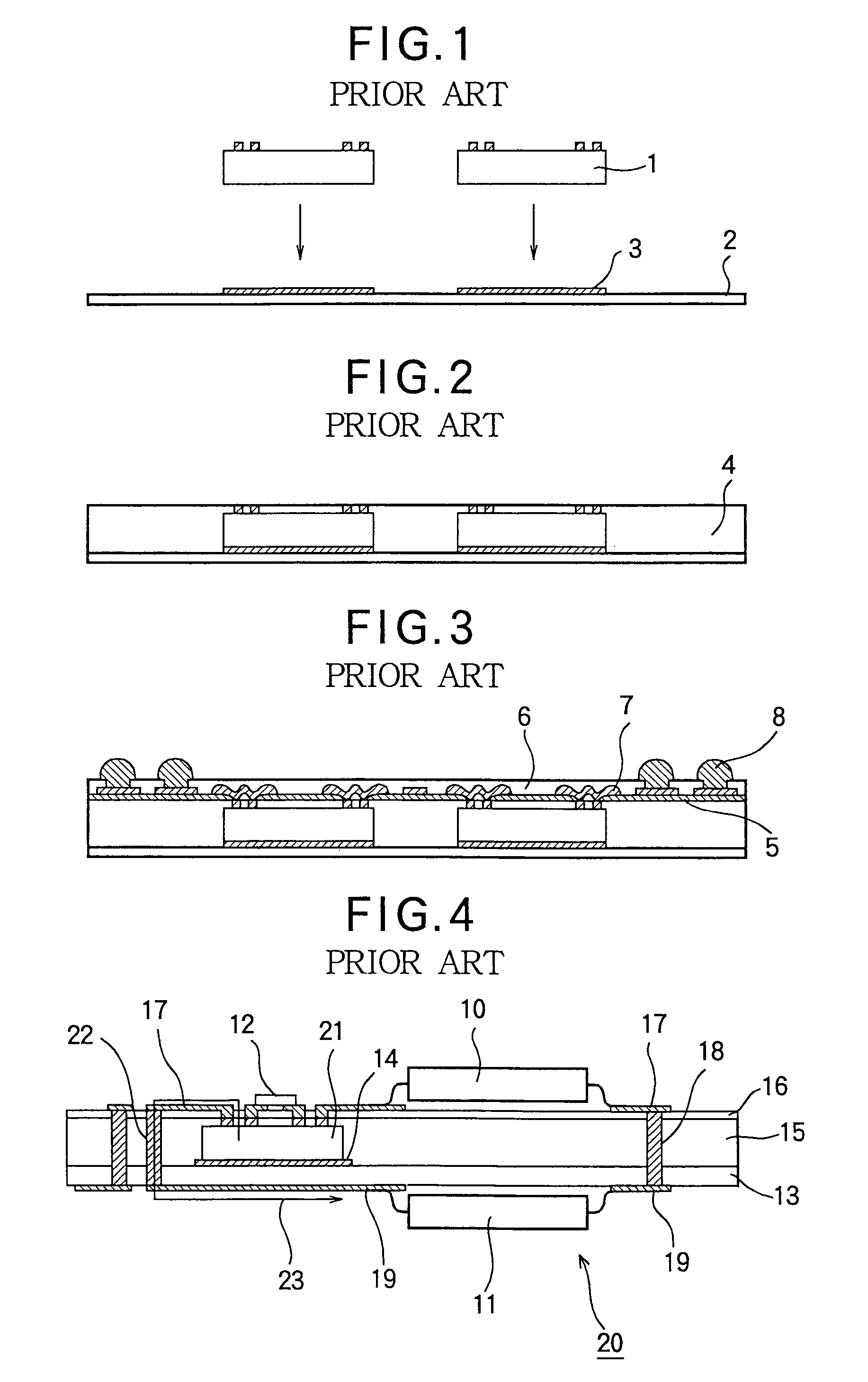 Circuit board with embedded component and method of manufacturing same