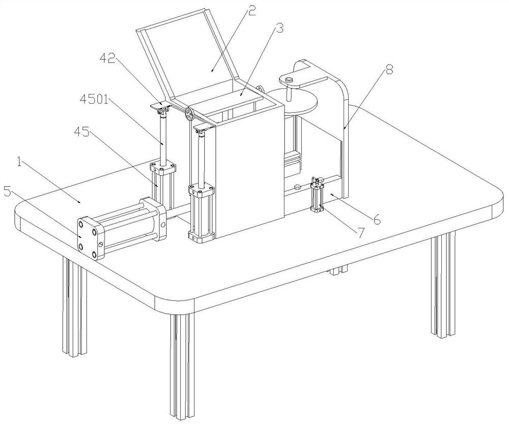 An inspection workbench for smt steel mesh production