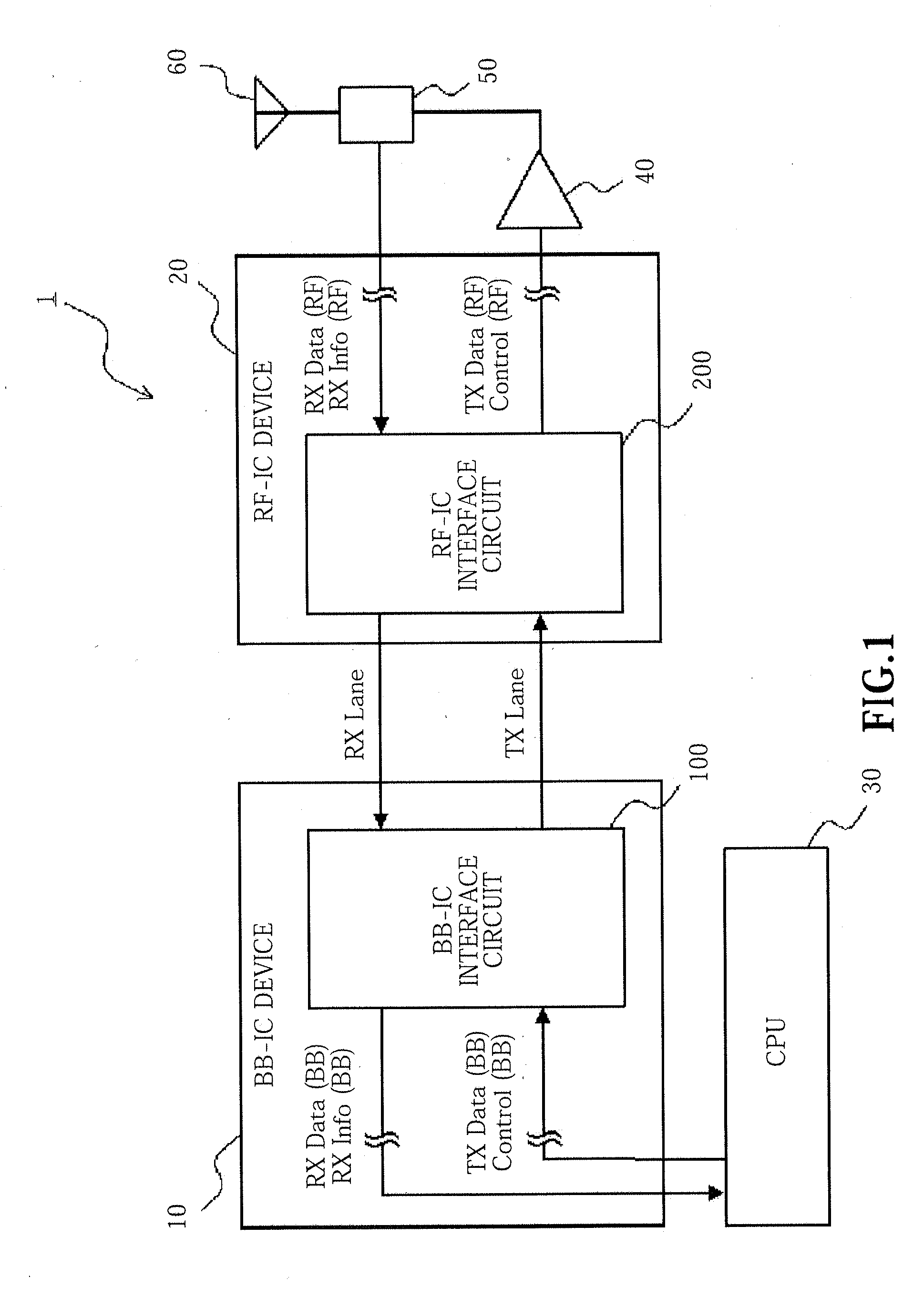 Transmitter circuit, interface circuit, information terminal, interface method, and recording medium