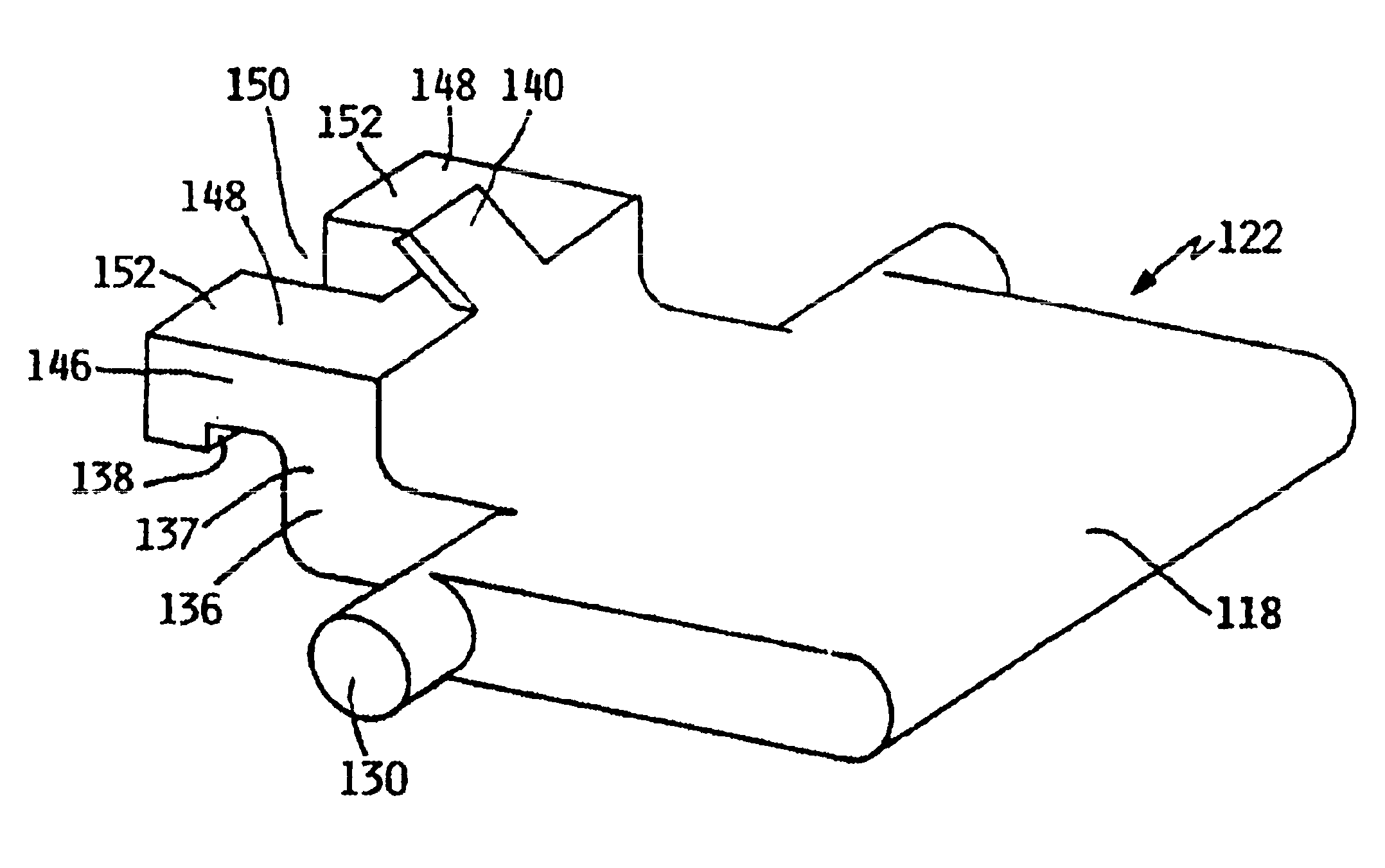 Pivoting type latch for removable electronic devices