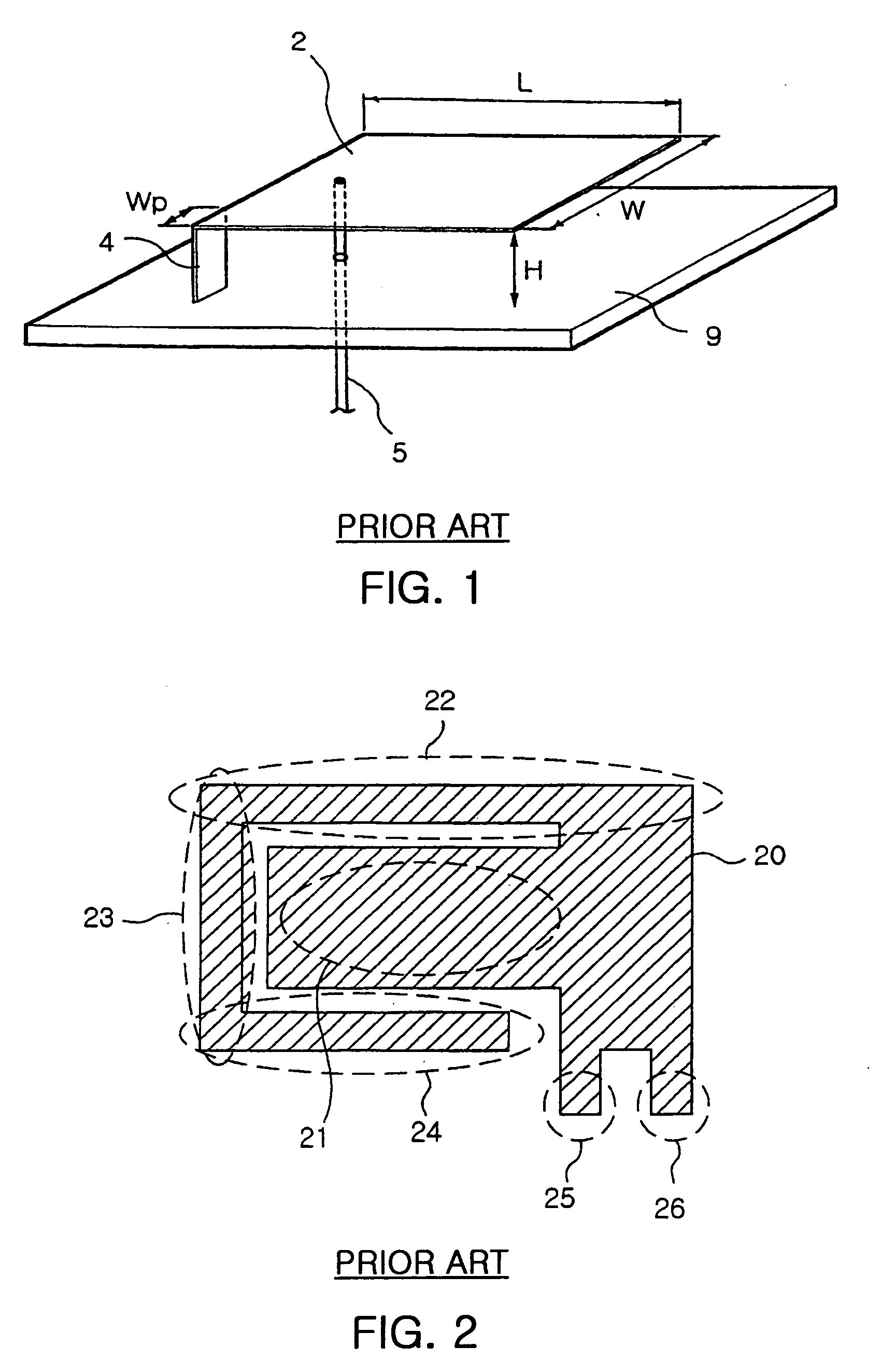 Broadband internal antenna