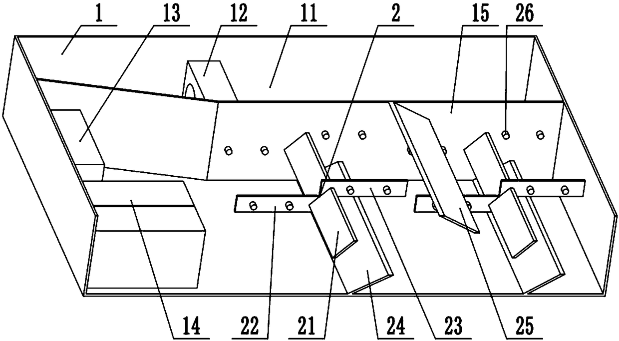 Case structure beneficial to hard disk heat dissipation