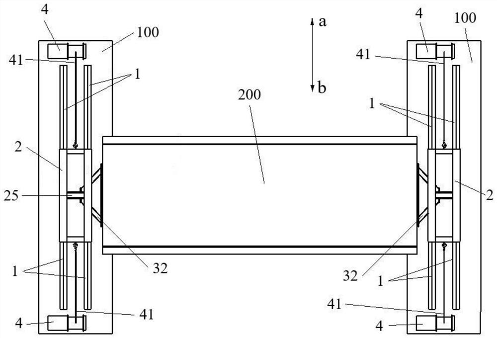 Hoisting device for double trolleys on beam and hoisting method of hoisting device