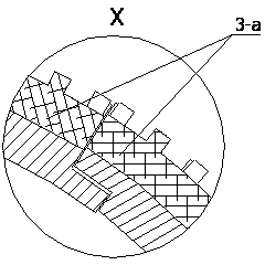 Deforming wheel mechanism for stair climbing robot