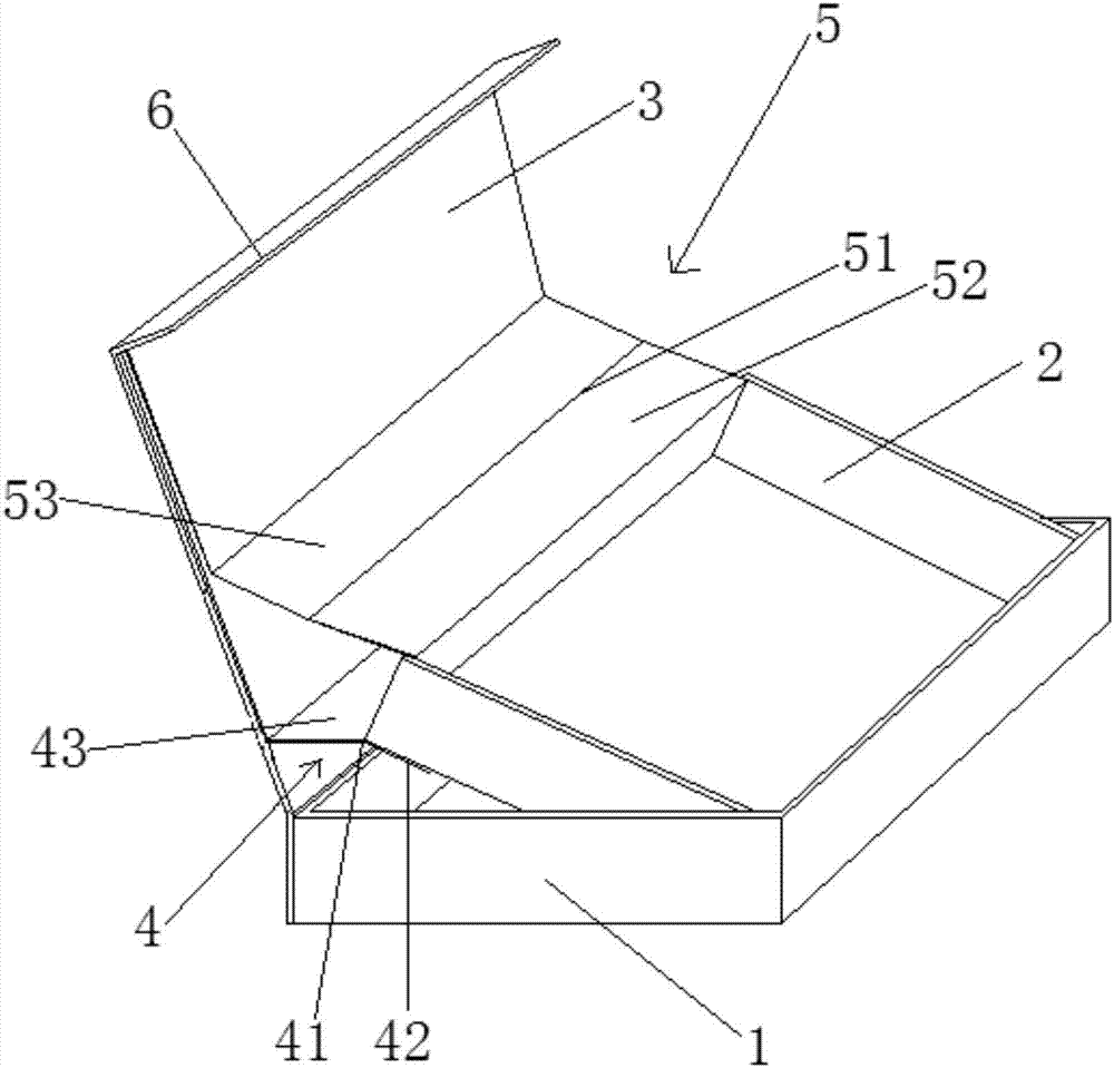 Packaging box with showing function