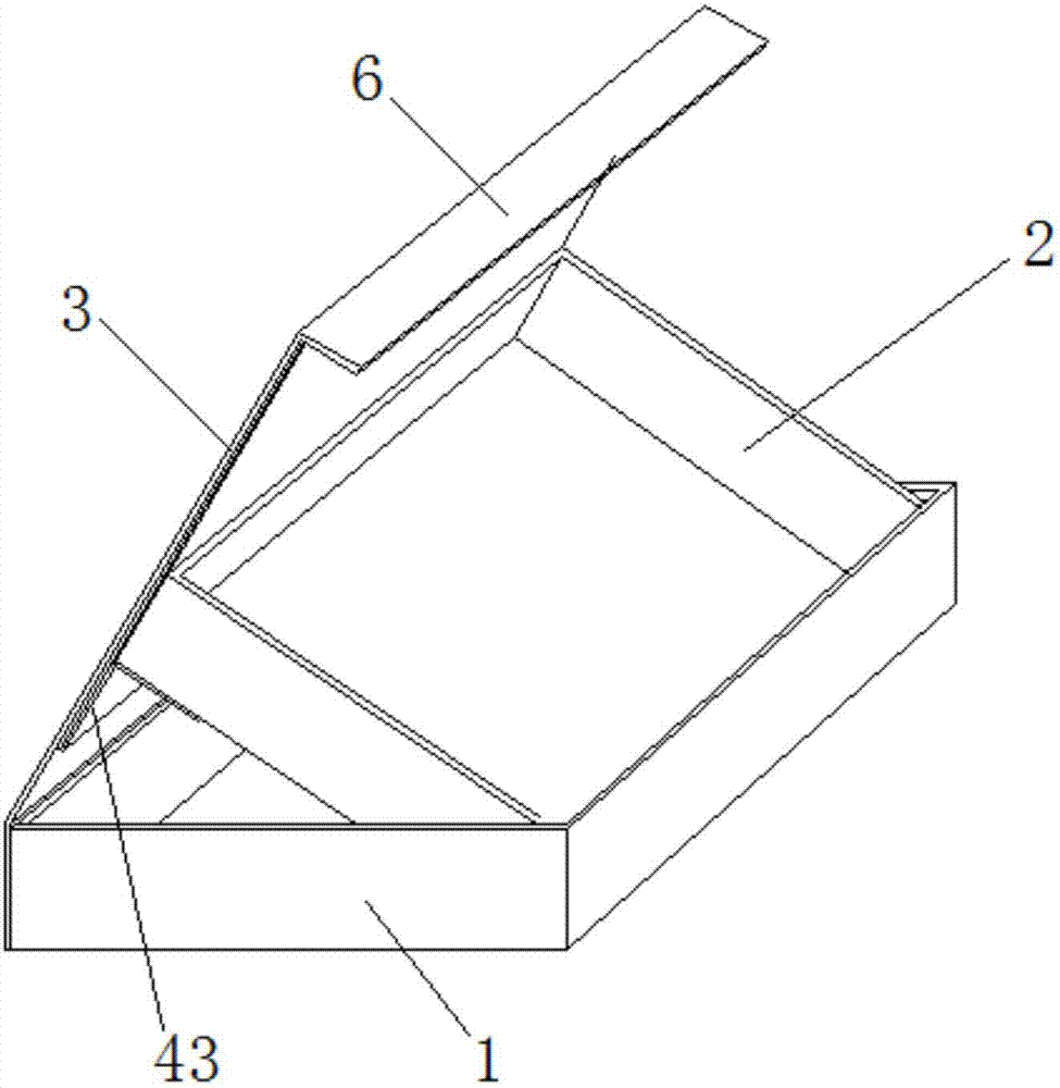 Packaging box with showing function