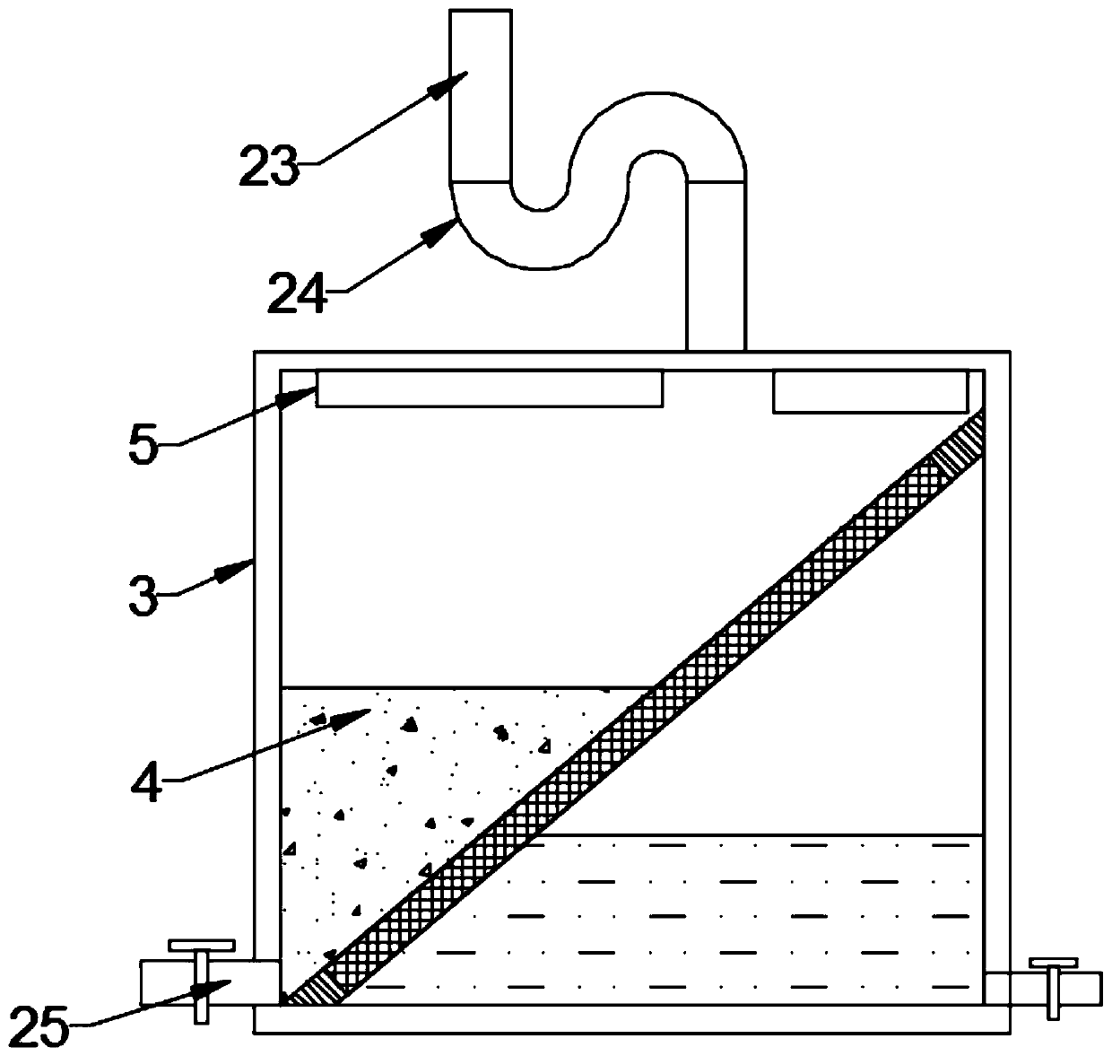 Safe and hygienic disinfection device for pediatric digestive nursing