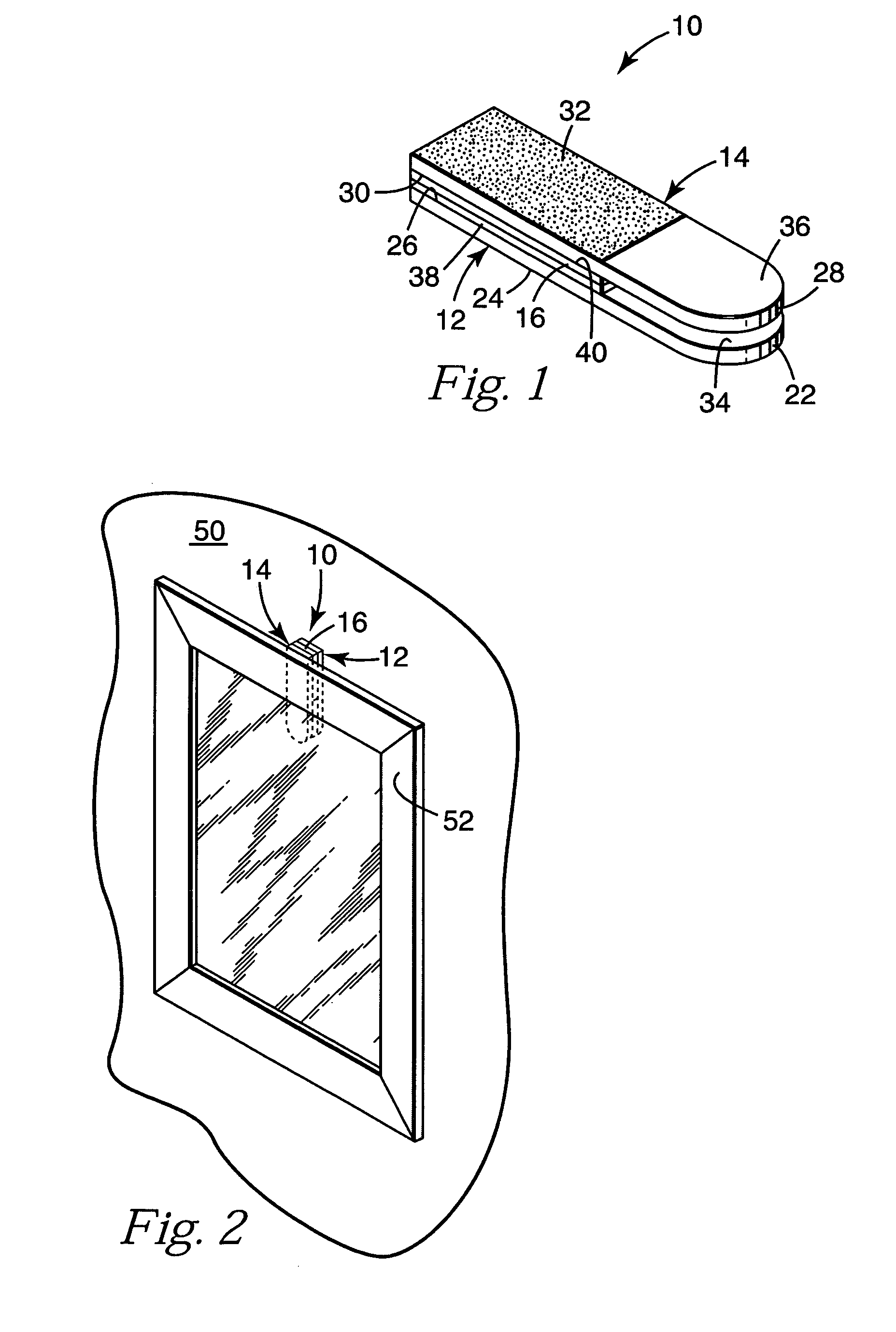 Removable adhesive tape laminate and separable fastener