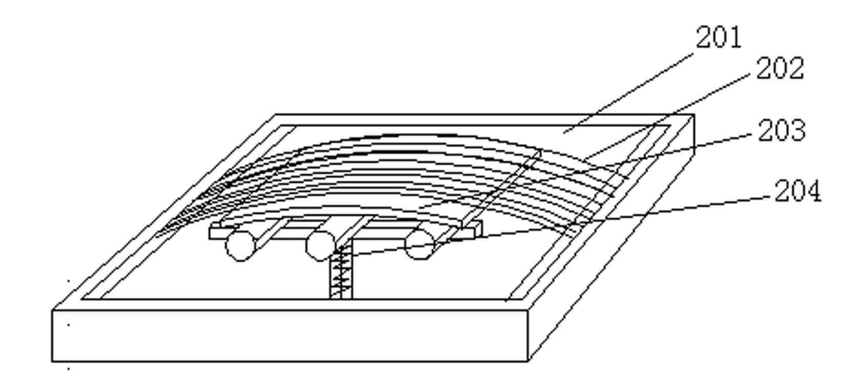 Solar cell electrode machining method and device