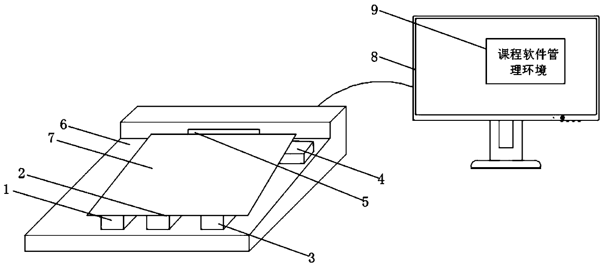 Virtual instrument embedded in comprehensive teaching experiment platform