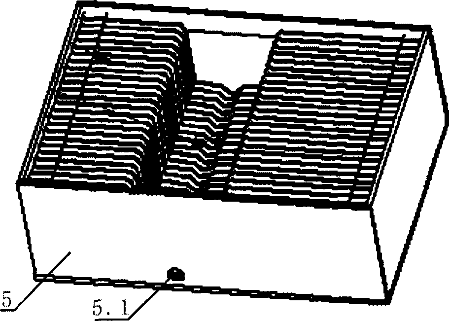 Cell tissue dyeing method and dyeing machine