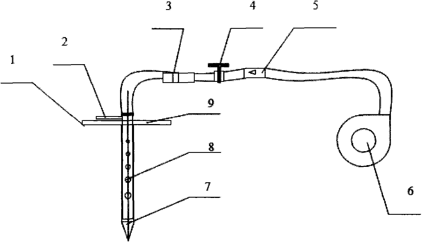 Ventilating device for bean pulp fermentation