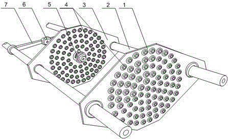 High-speed branching device of stranding machine