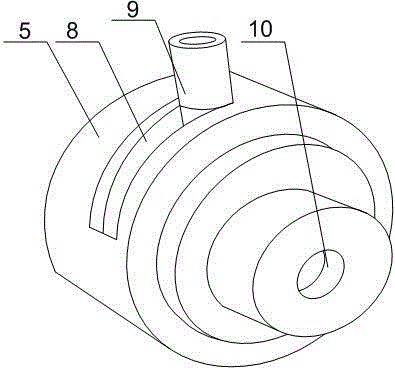 High-speed branching device of stranding machine