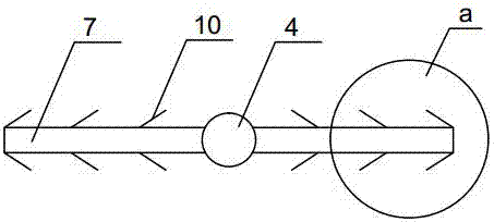 Stirring device with stirring plate