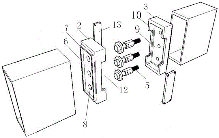 Assembling type connecting system of box-section single-layered reticulated shell as well as assembling method and design method of assembling type connecting system