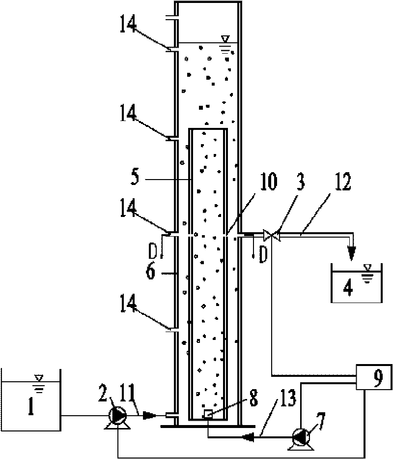 Aerobic granular sludge reactor for treating low-temperature sewage and water treatment method thereof