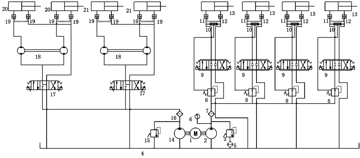 Double-layer automatically adjustable suspension suitable for hilly mountainous areas