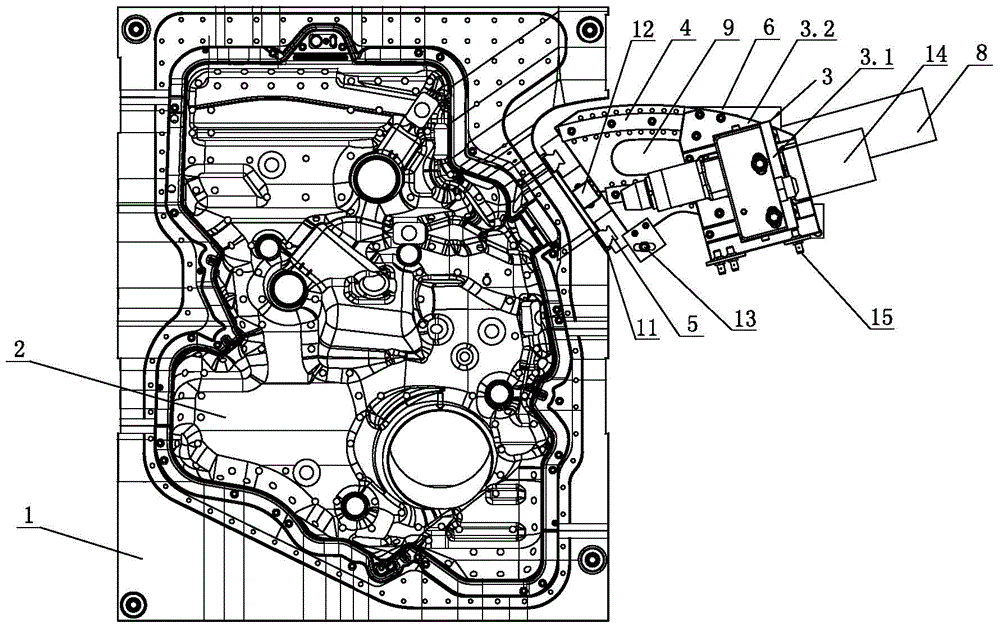 Fuel tank die