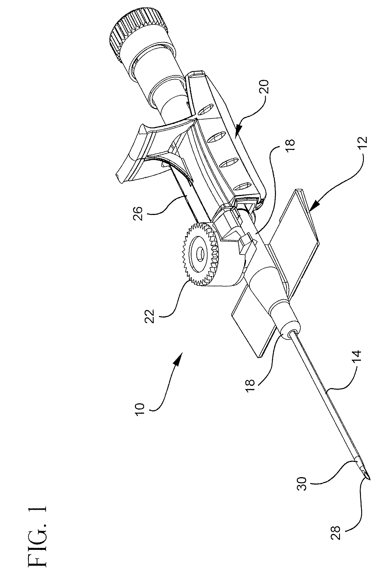 Reducing withdrawal force in a safety IV catheter