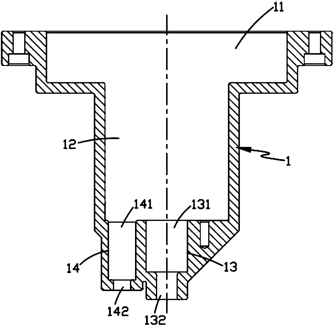 A high-frequency welding induction gun head and a welding gun using the same