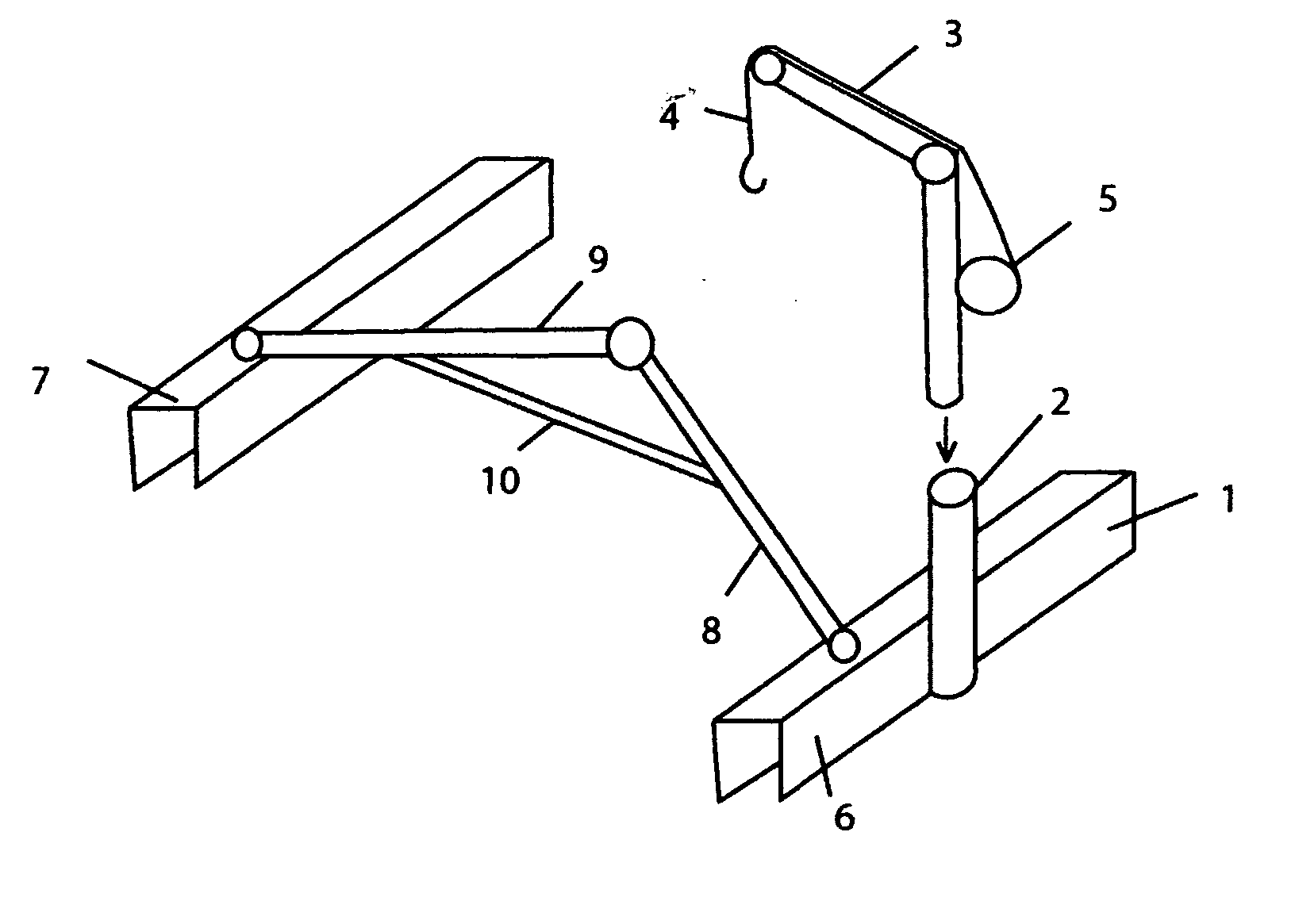 Portable crane