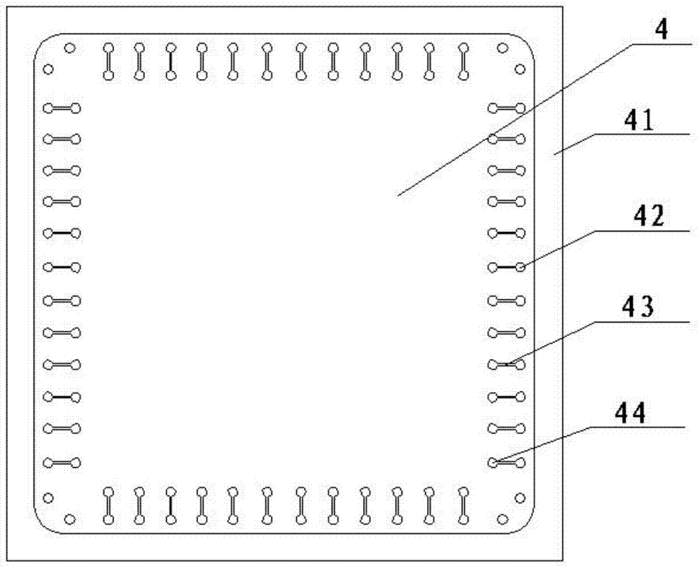 A packaging structure of an image sensor and its packaging process