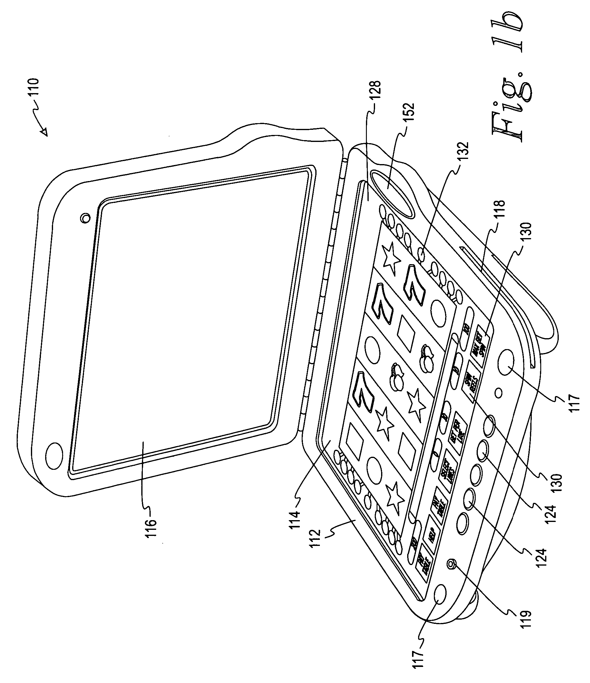 Light sources and displays in a gaming machine