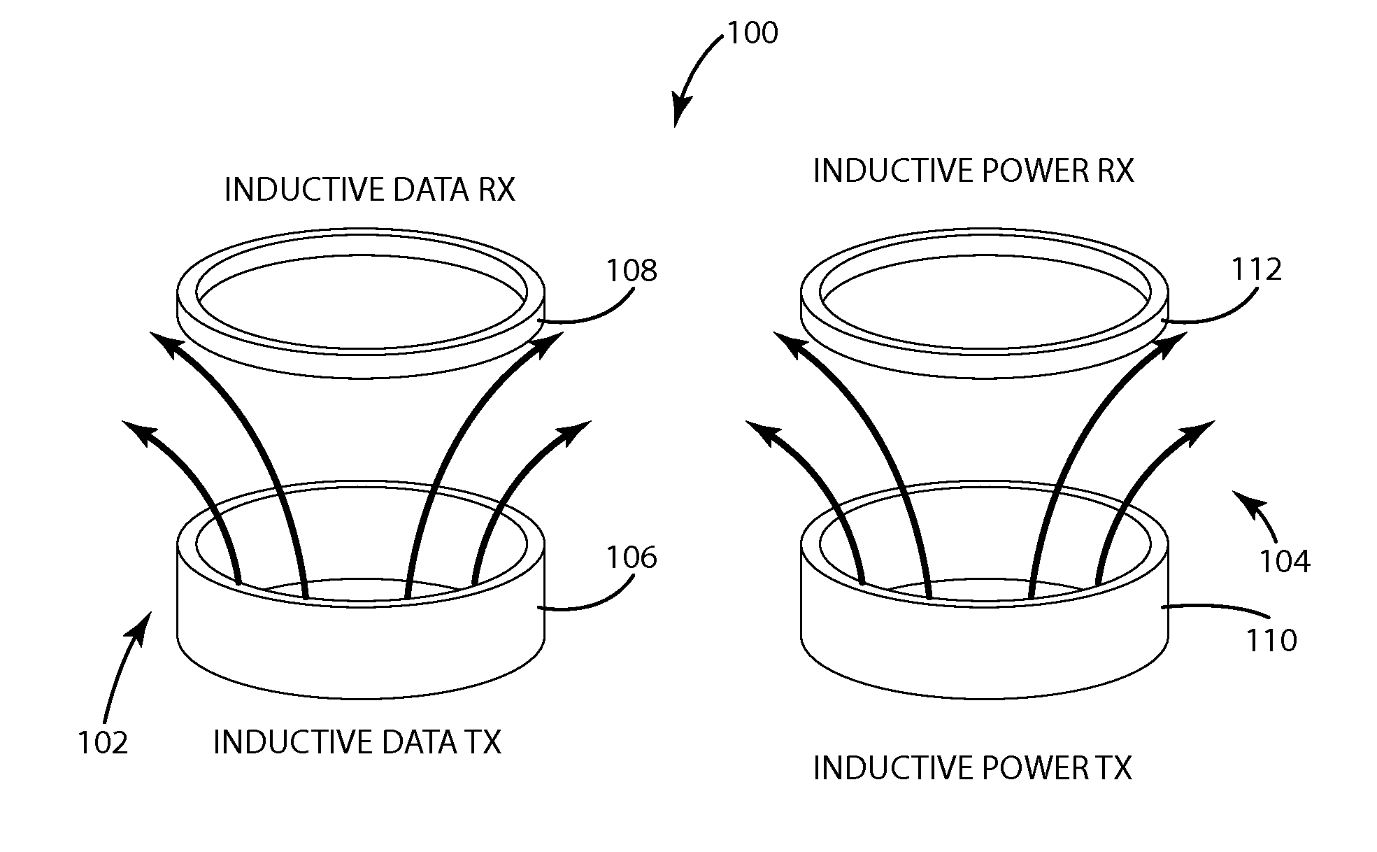 Interference mitigation for multiple inductive systems