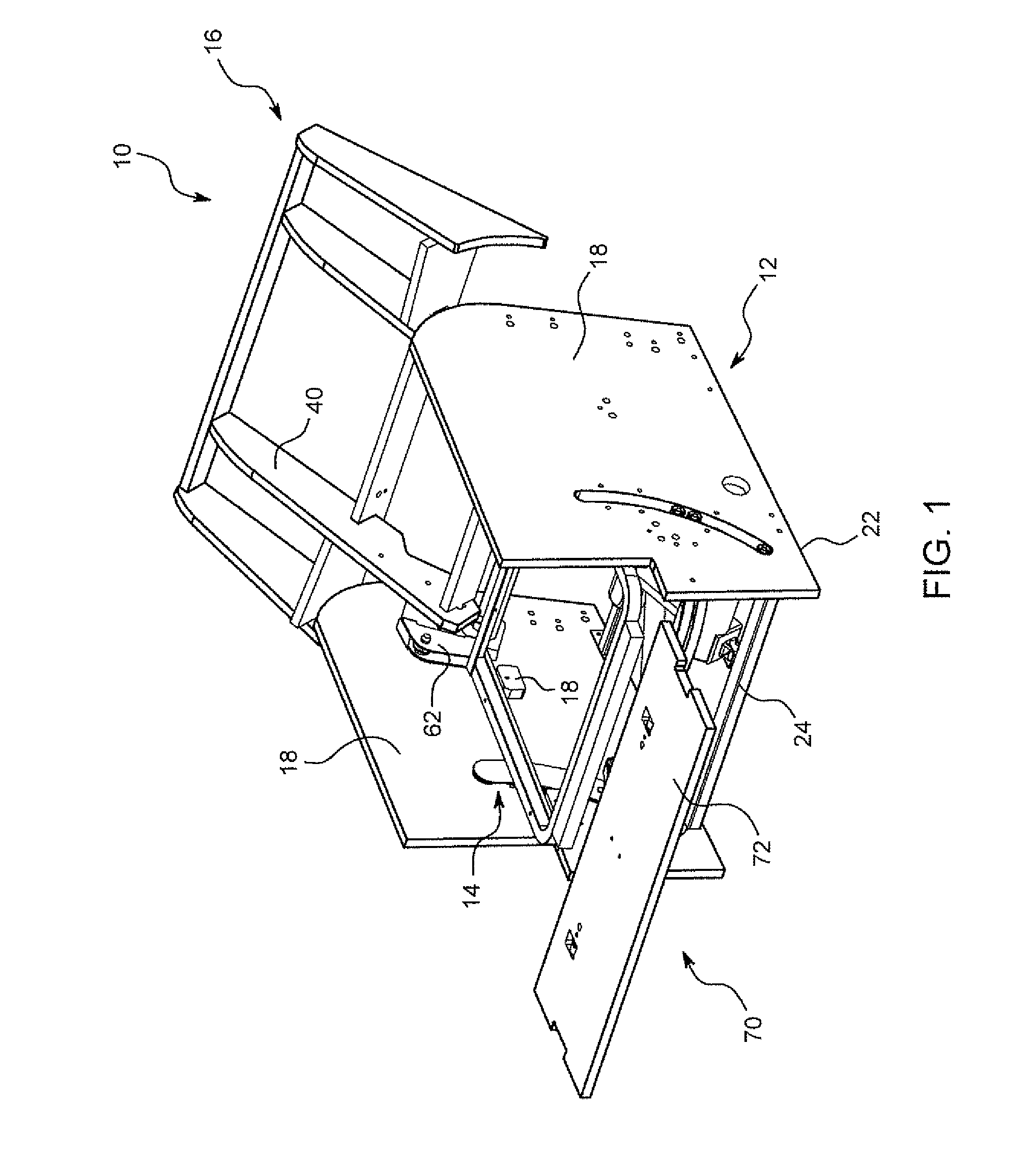 Lift-recliner chair