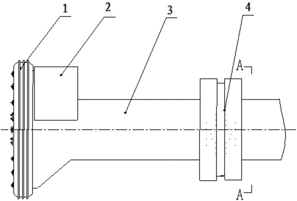 Method for designing Y-shaped support shoe structures of full-face rock tunnel boring machines