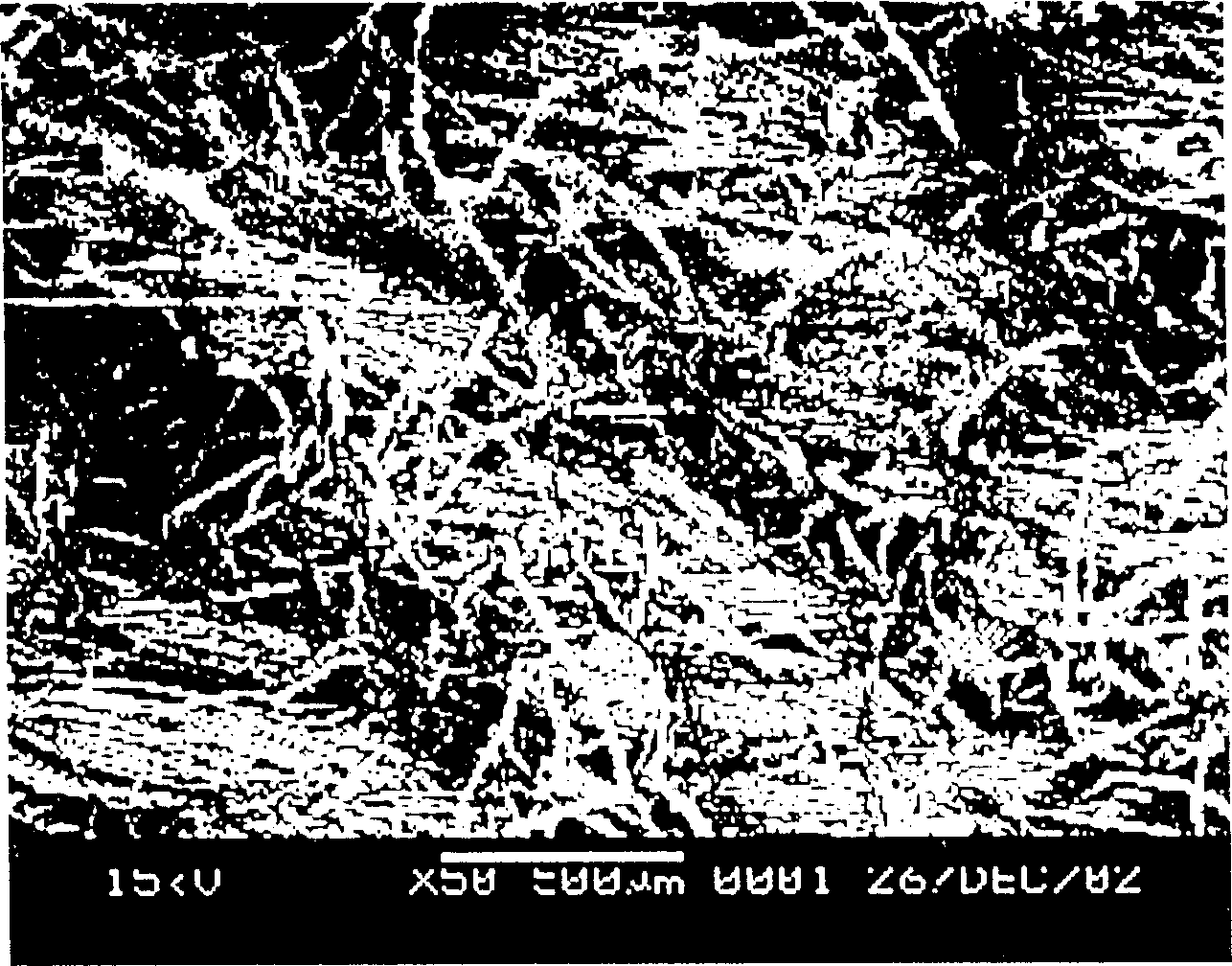 Method for preparing nano grain film biphobic coating by normal pressure medium barrier discharge polymerization